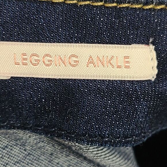 New JEN 7 For All Mankind Women's (24) Blue Legging Ankle Stretch Jeans $99 - Picture 8 of 13